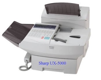 Sharp UX-5000 Pro Laser consumibles de impresión